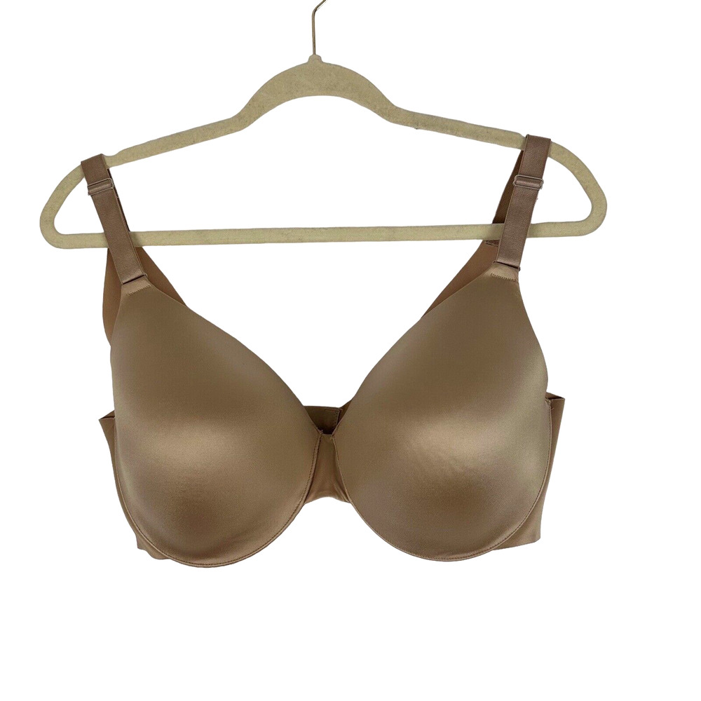Soma‎ Vanishing Back Full Coverage Womens Size 40DD Beige Comfort Everyday Tan